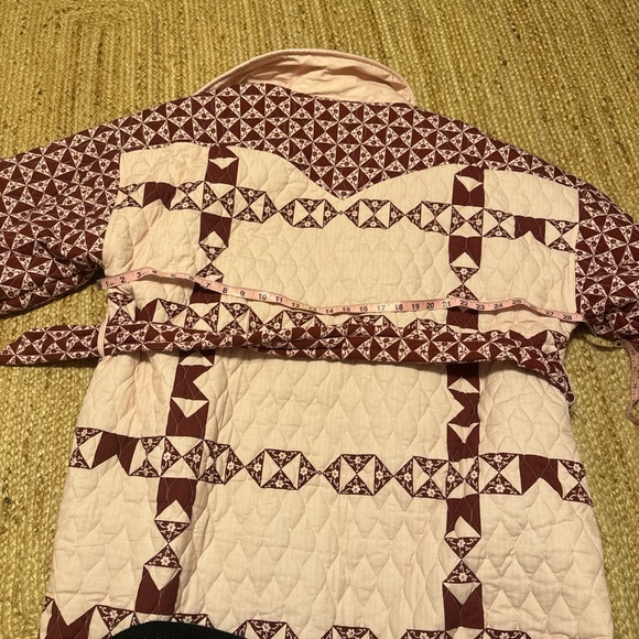 NWT Damson Madder Dahlia Quilted Coat - Patchwork - Picture 11 of 11